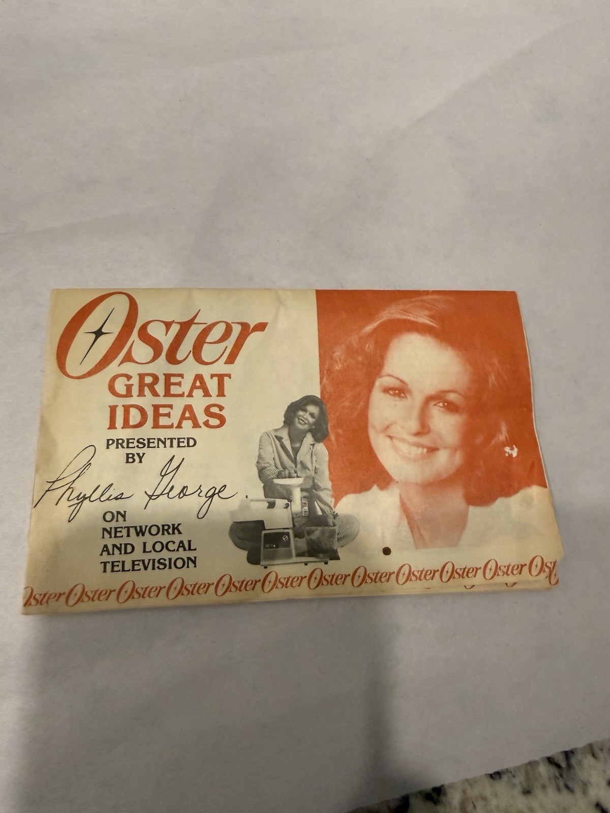 Vtg Retro Oster Snowflake Ice Crusher White Model 551