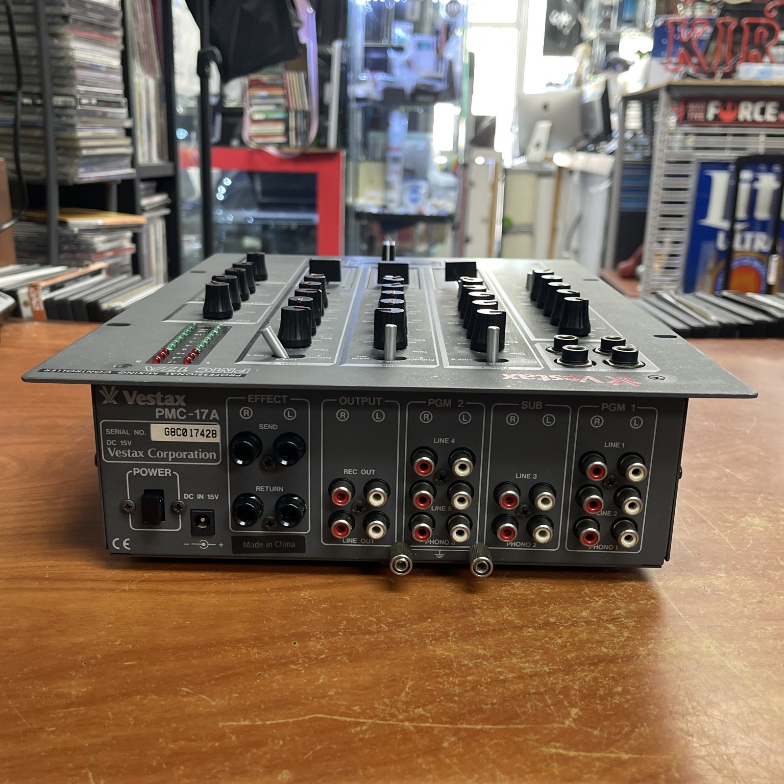 Vestax PMC-17A DJ NO CHARGER UNTESTED GOOD CONDITION!!!