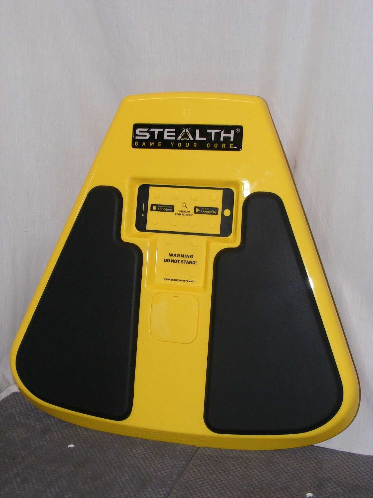 STEALTH GAME YOUR CORE AB PLANKSTER DELUXE WORKOUT BALANCE/FITNESS BOARD**CLEAN