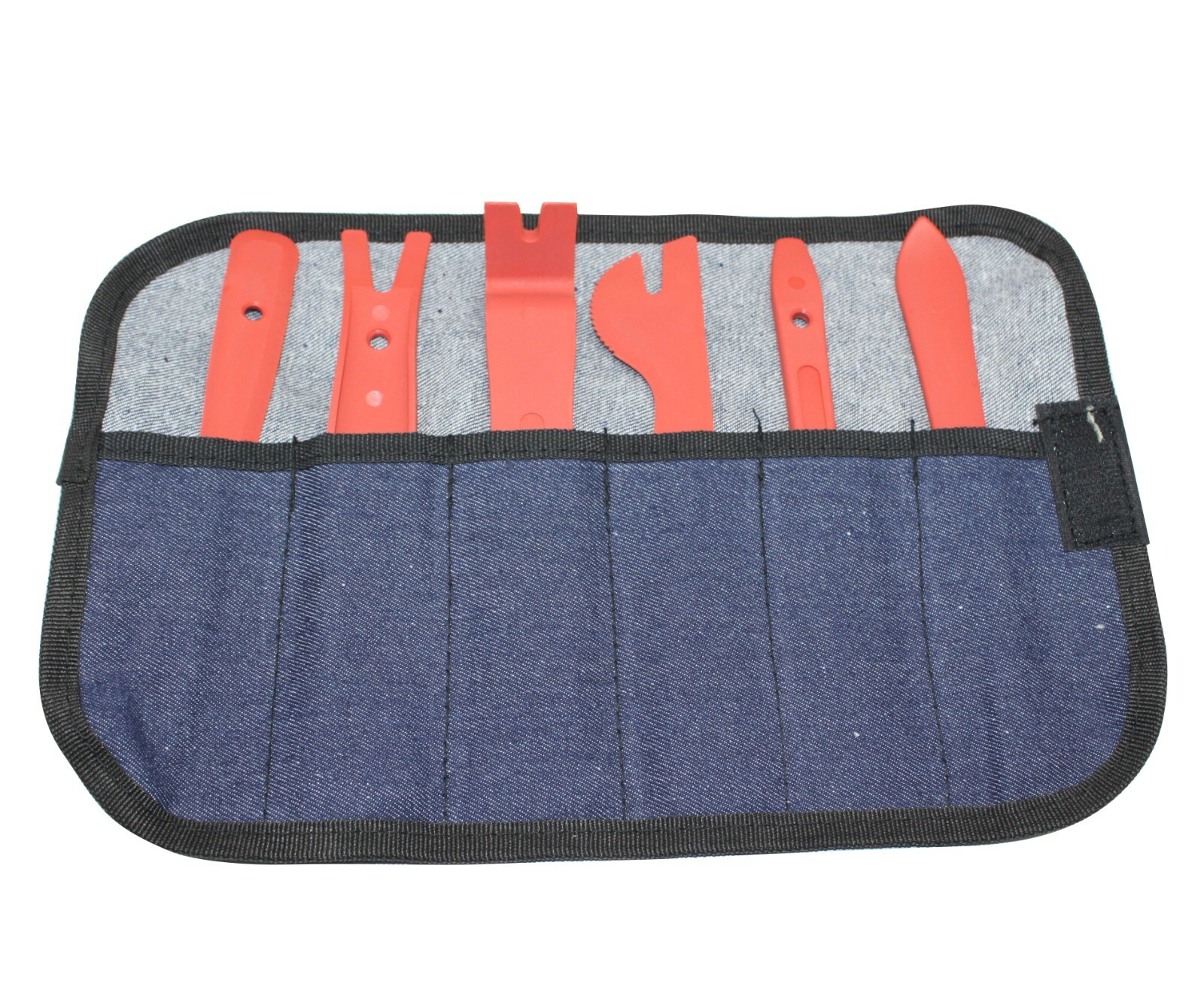 6 Pc Trim Removal Tool Kit Door Panel Interior Wedge Pry Clip For Toyota