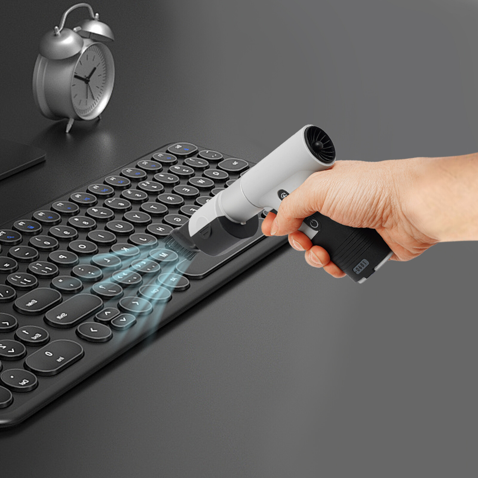 Cordless Electric Mini Air Duster Blower for PC Computer Keyboard /Car /Home