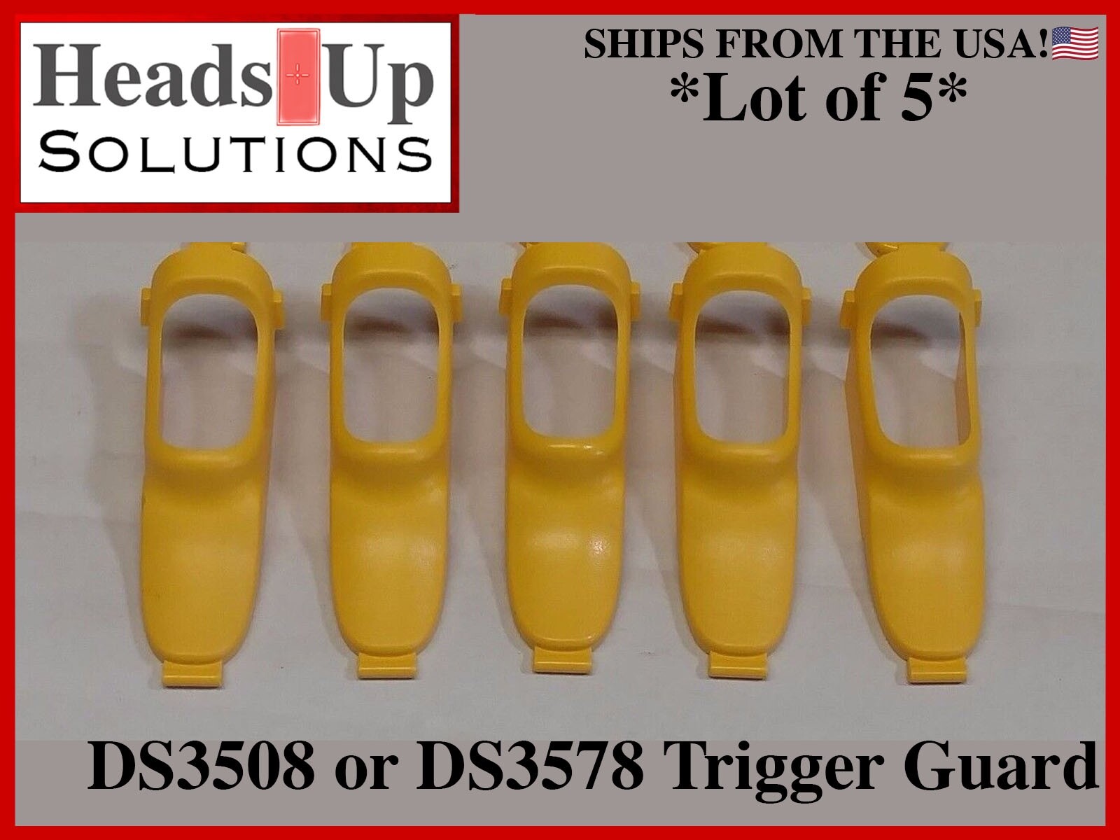 LOT of 5 Symbol DS3508 DS3578 Trigger Guard, USED, GOOD COSMETIC CONDITION