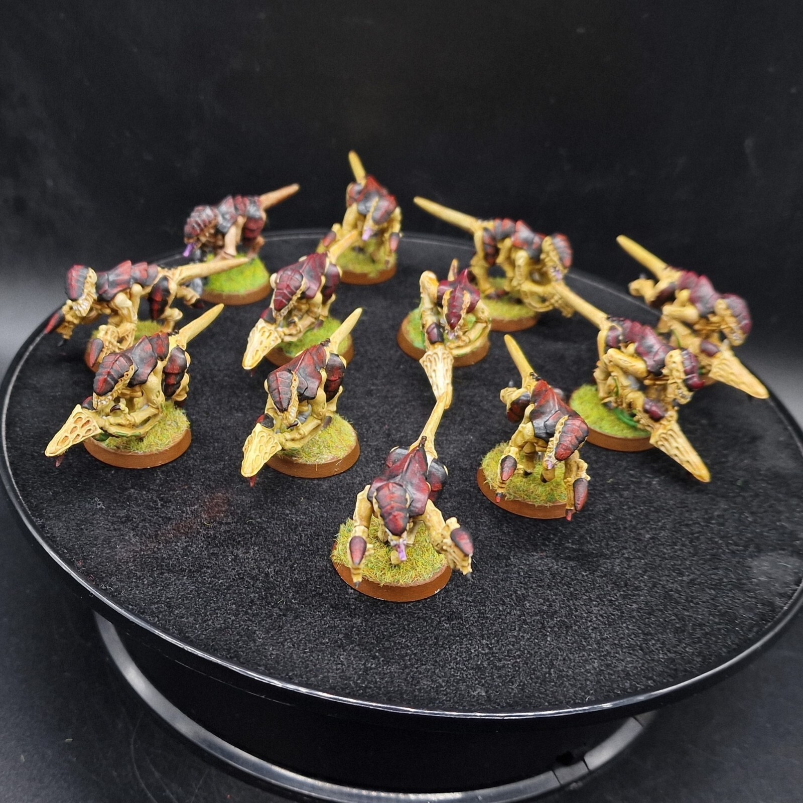 Pro Painted Warhammer 40k Tyranid Termigants ×12 E7 games workshop tyranids