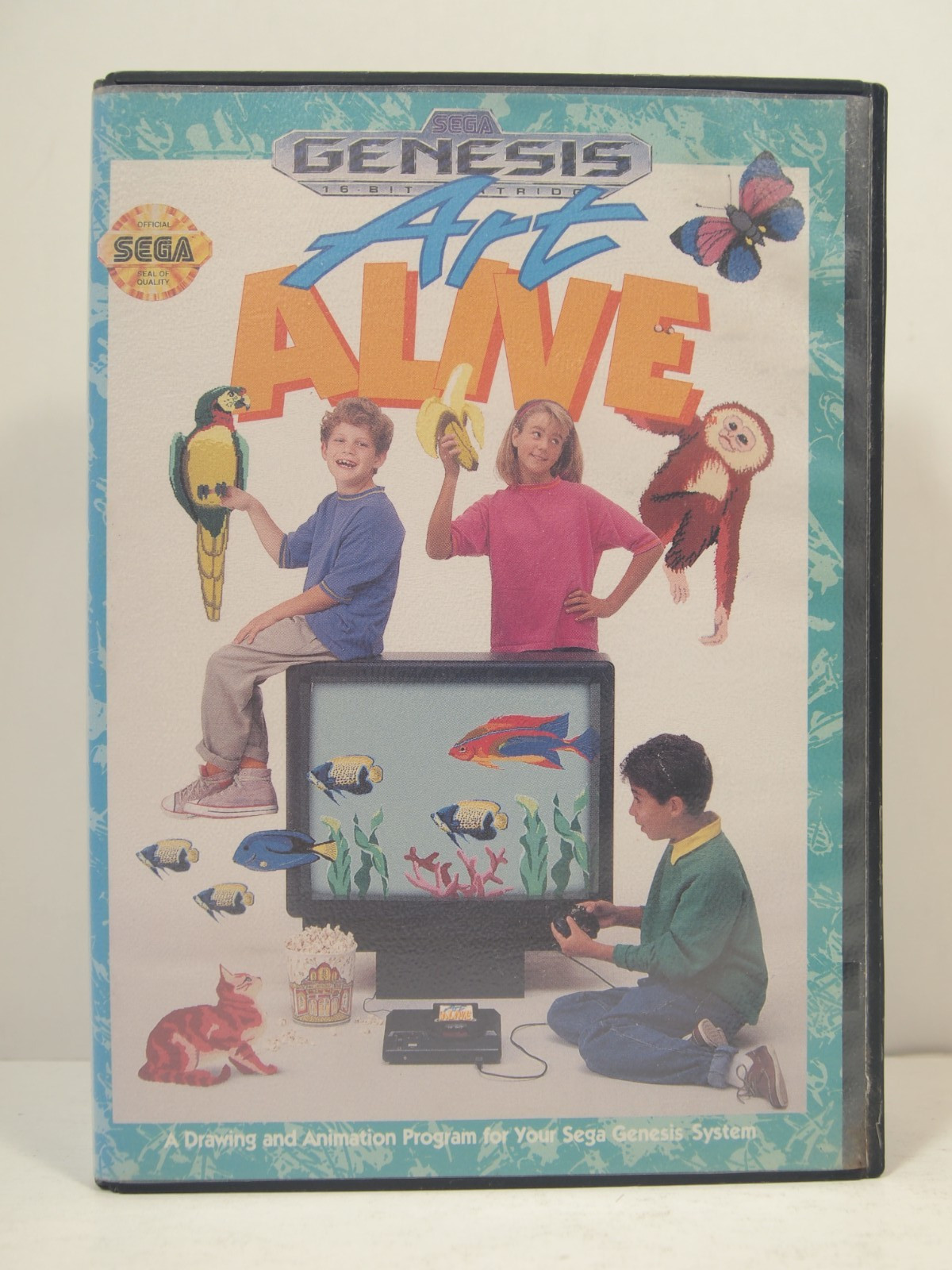 Art Alive Case (SEGA Genesis) Authentic BOX ONLY