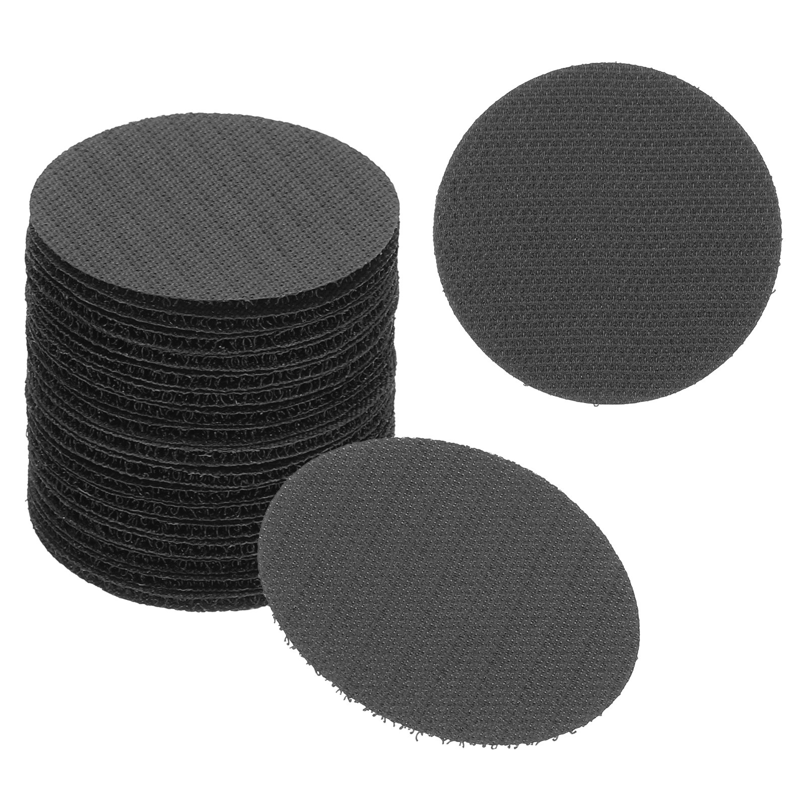 2" Carpet Spot Markers, 35Pcs Dot Markers Hook and Loop, Black
