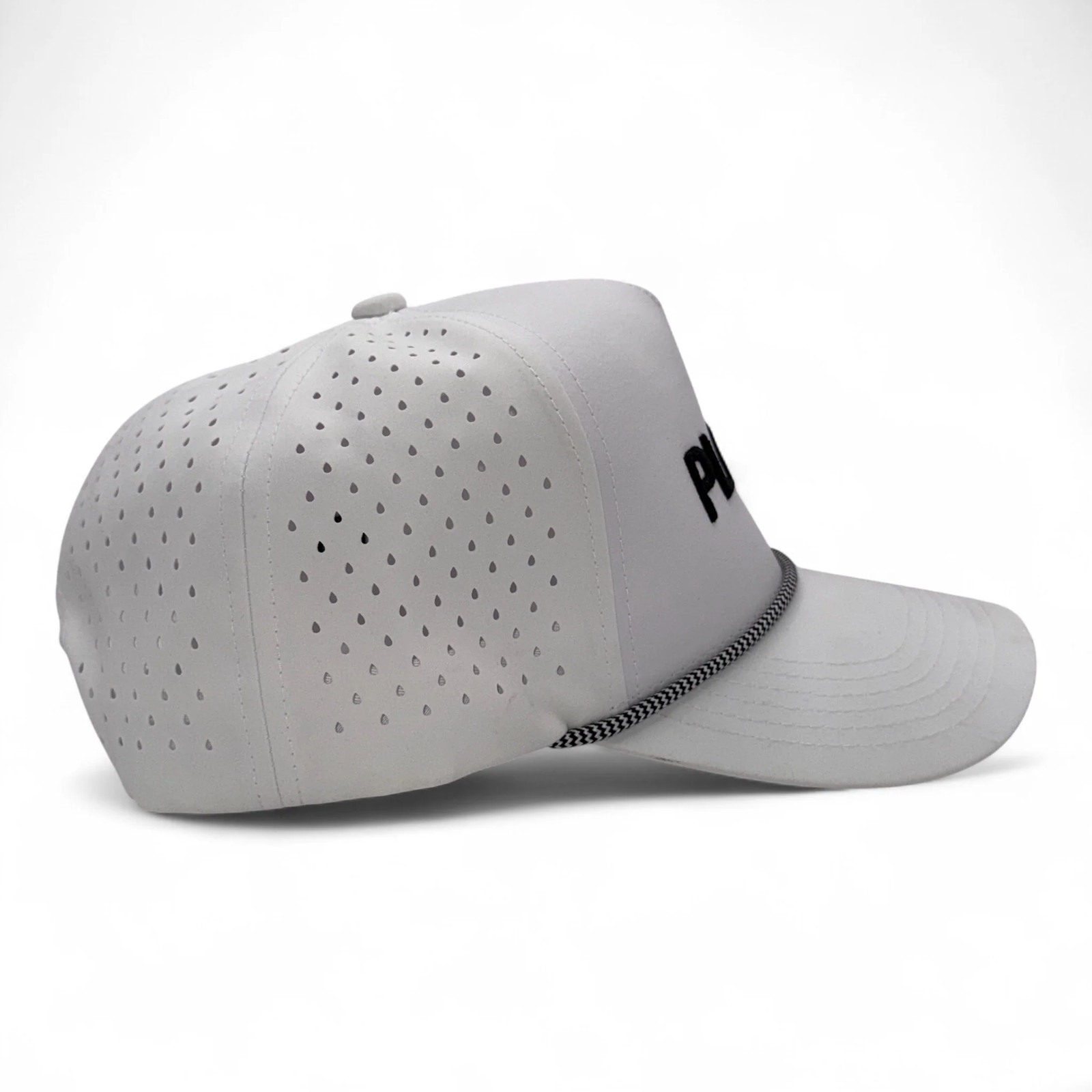 PLAN ₿ White Performance Rope Cap