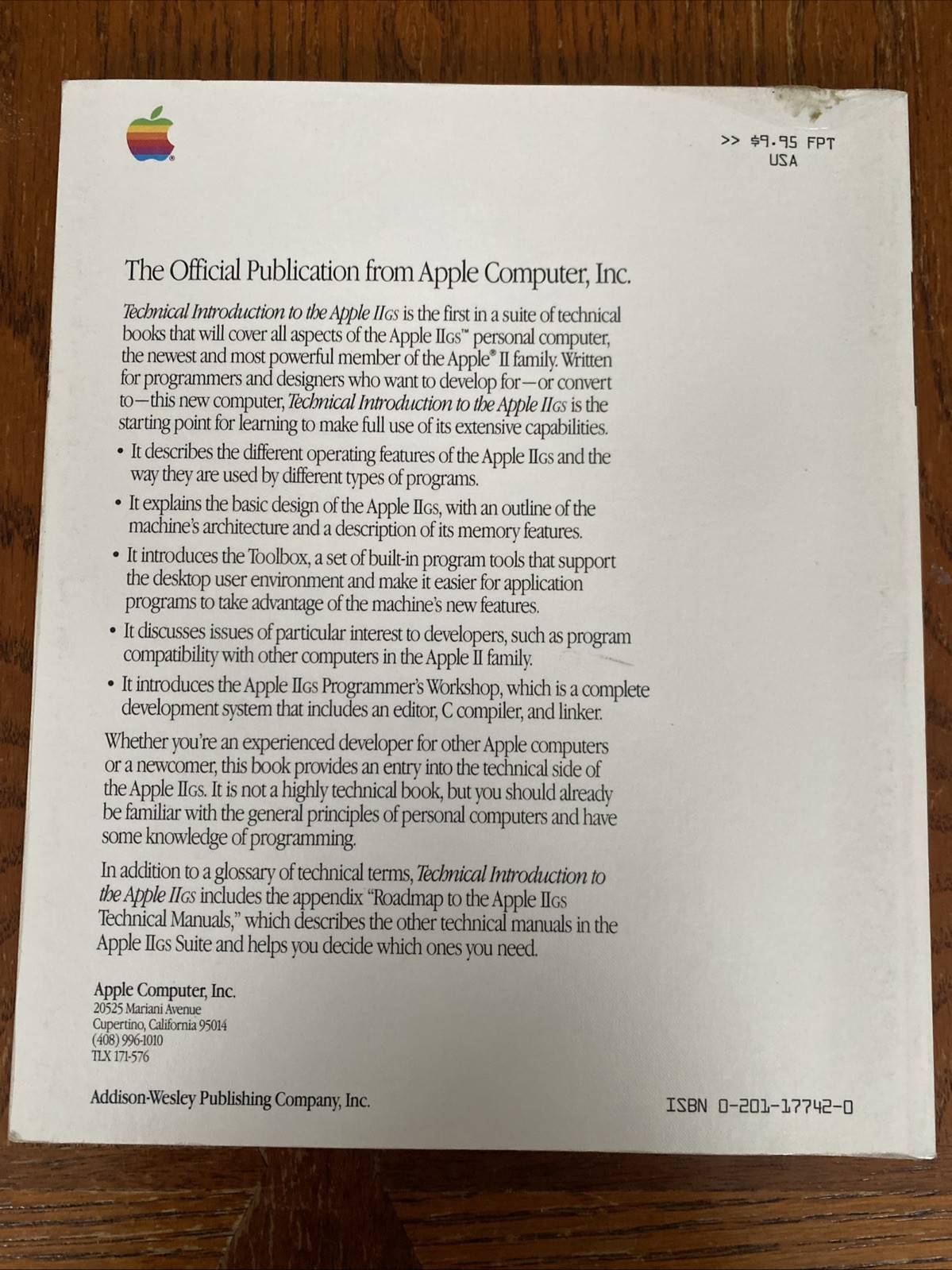 Technical Introduction To The Apple IIgs