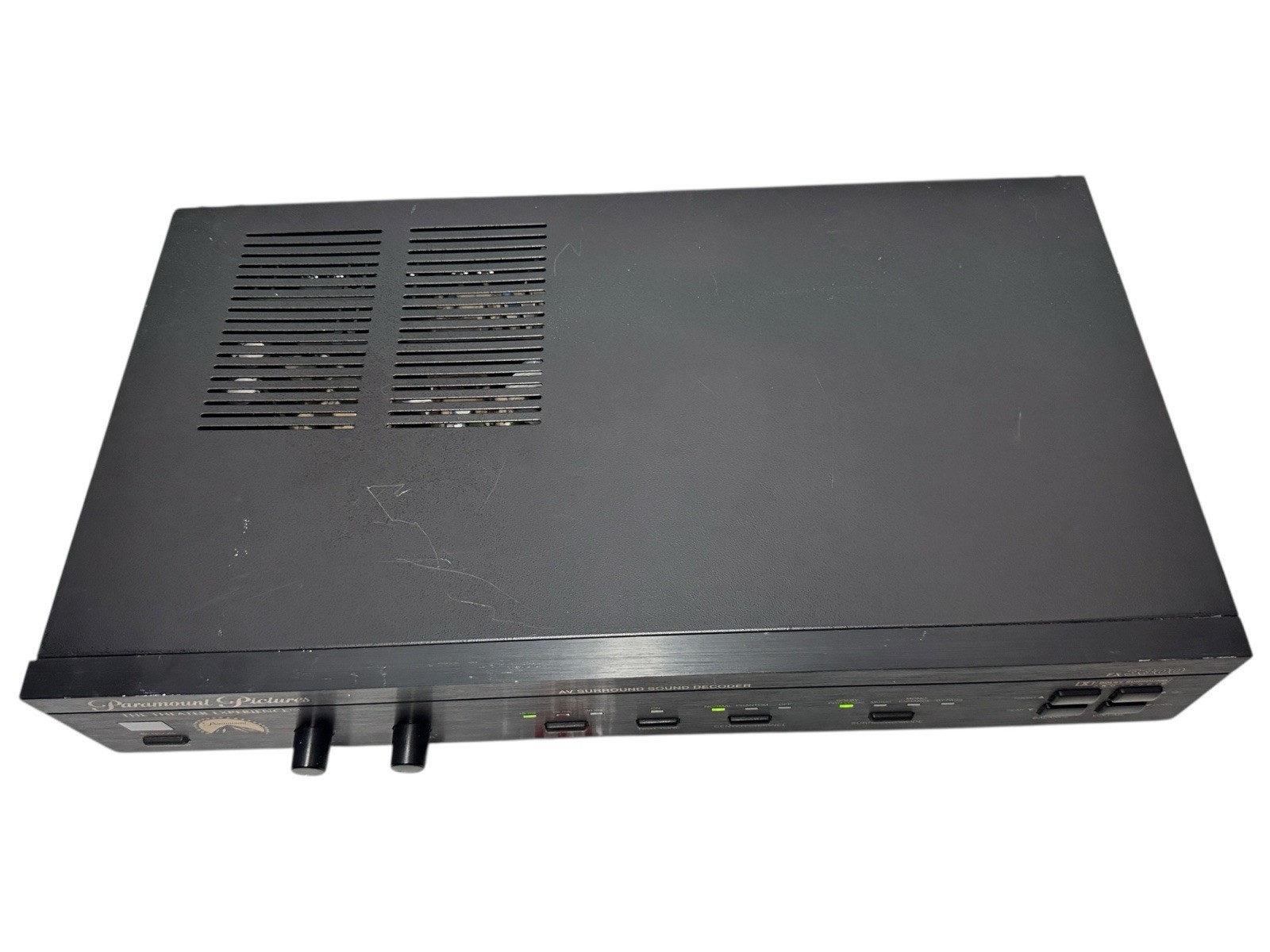 Paramount Pictures Theater FX3300 AV SURROUND SOUND DECODER (NO REMOTE) UNTESTED