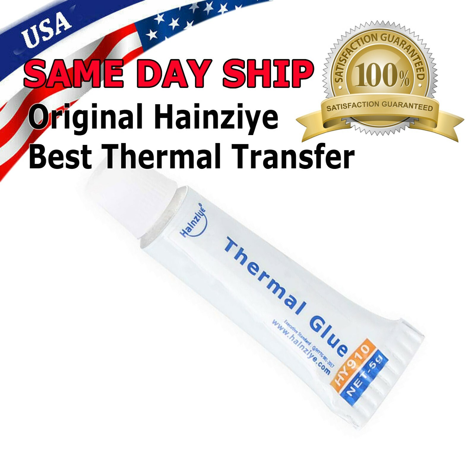 Hainziye HY910 Thermal Grease CPU LED IC Heatsink Glue Plaster Paste Compound