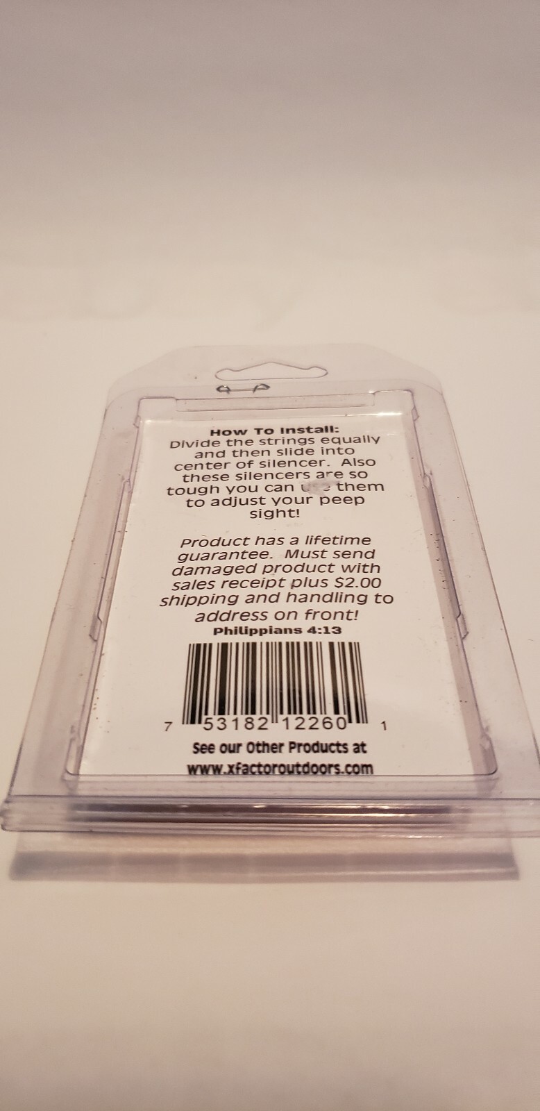 X-FACTOR STRING FACTOR SILENCER 4 PACK