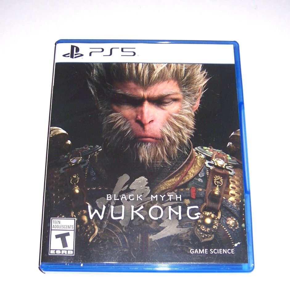 Replacement Box Case Only for Black Myth Wukong PlayStation 5 PS5 AUTHENTIC OEM