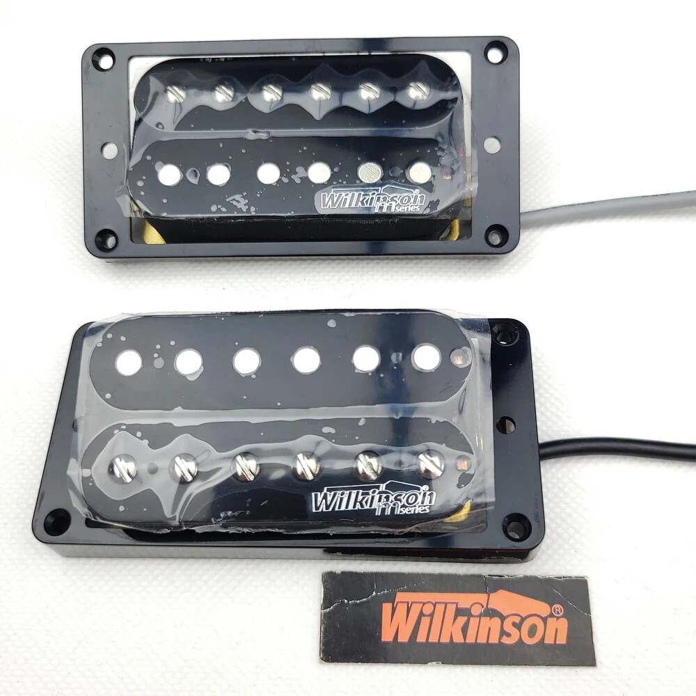 Wilkinson WOHHB Black Open-End Humbucker Guitar Pickup (Bridge & Neck)