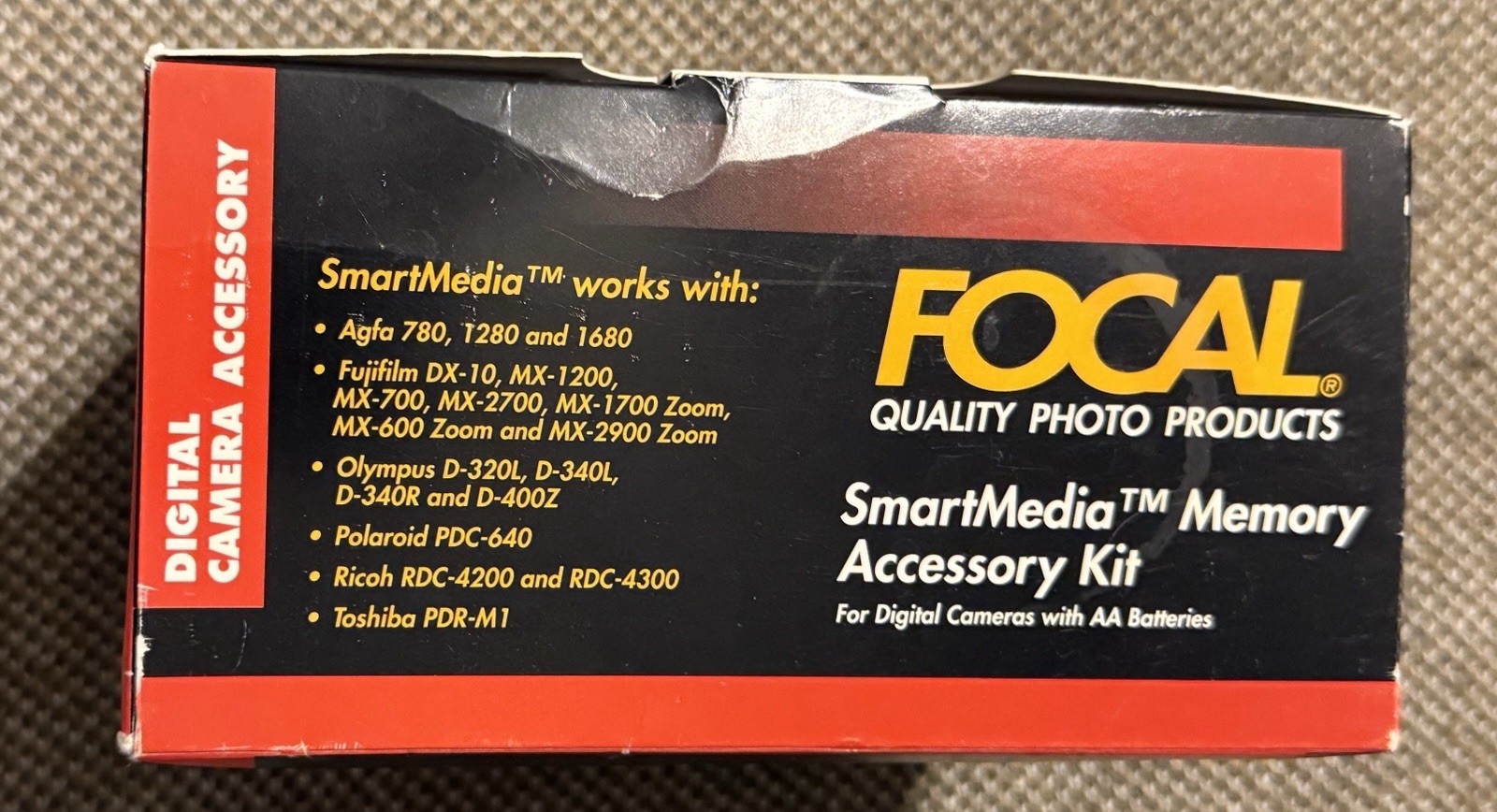 Focal SmartMedia Digital Camera Memory Accessory Kit * 019188418002 * BRAND NEW