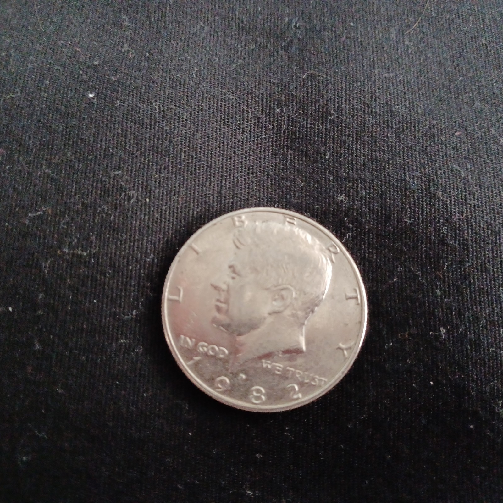 = 1982 - D / P U. S. KENNEDY HALF DOLLAR COIN