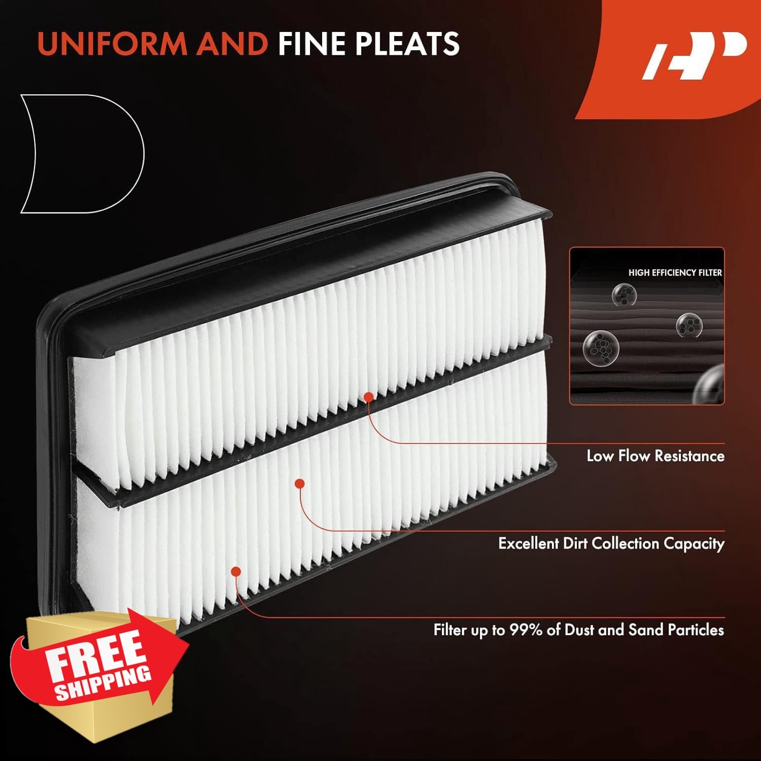 A-Premium Hyundai Sonata Air Filter