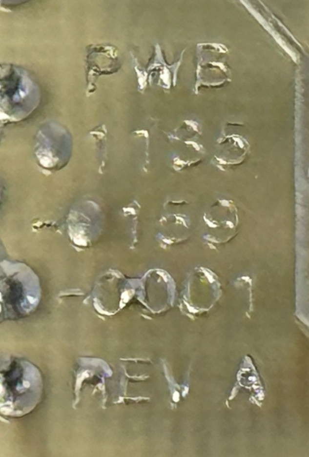NEW 01135-0159-0001 REV. A Circuit Board