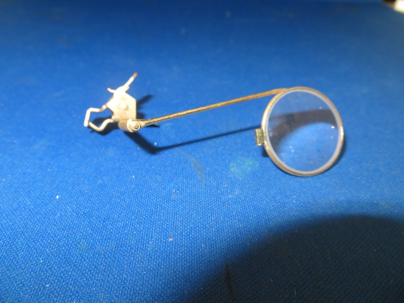 Vintage Eye loop Spectacles Glasses With Clip On