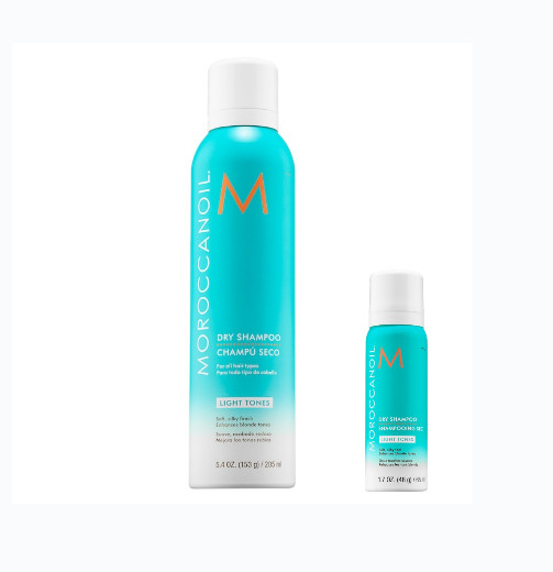 NIB 100% Authentic Moroccanoil  Dry Shampoo Light Tones,2 sizes,5.4oz amd 1.7oz