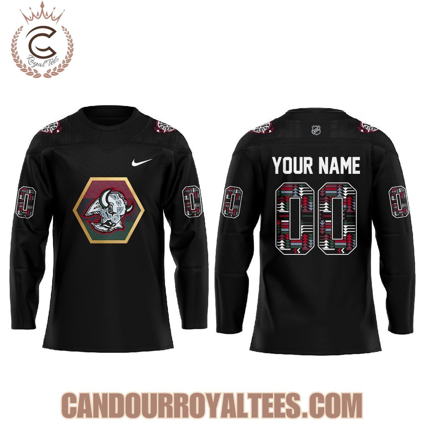 Personalized Buffalo Sabres Black History Celebration 2026 Hockey Shirt Men's
