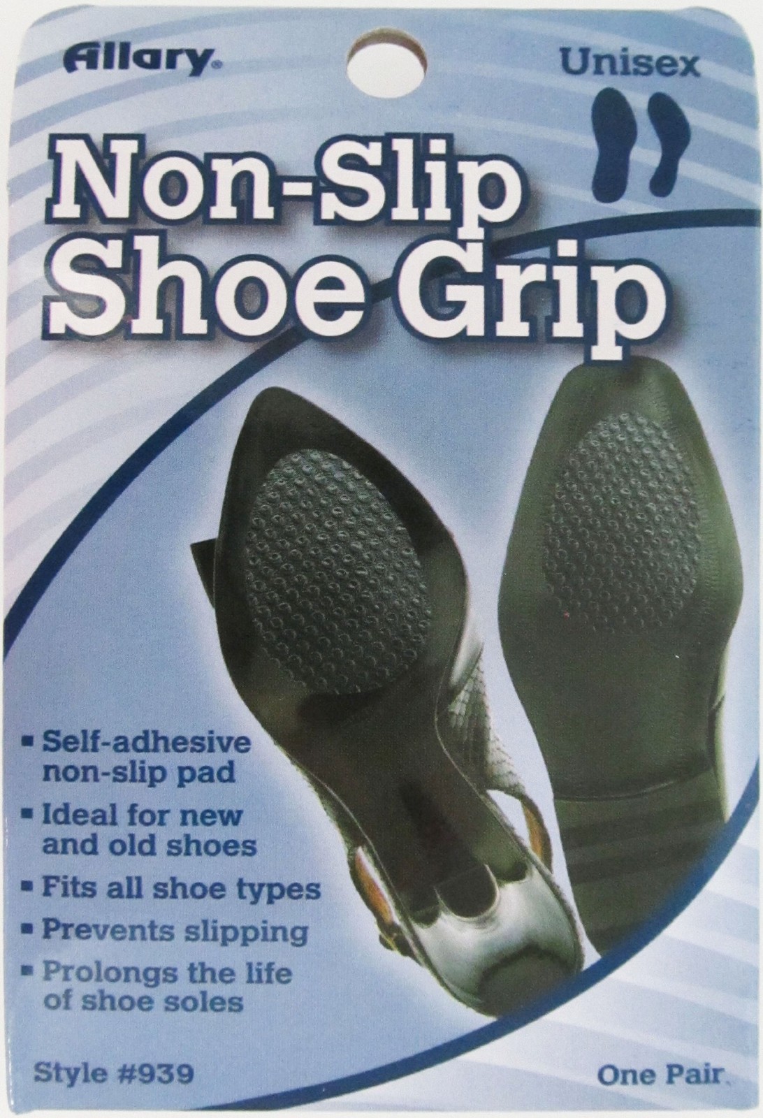 Allary Non-Slip Shoe Grip, Model #939 1 Pair by