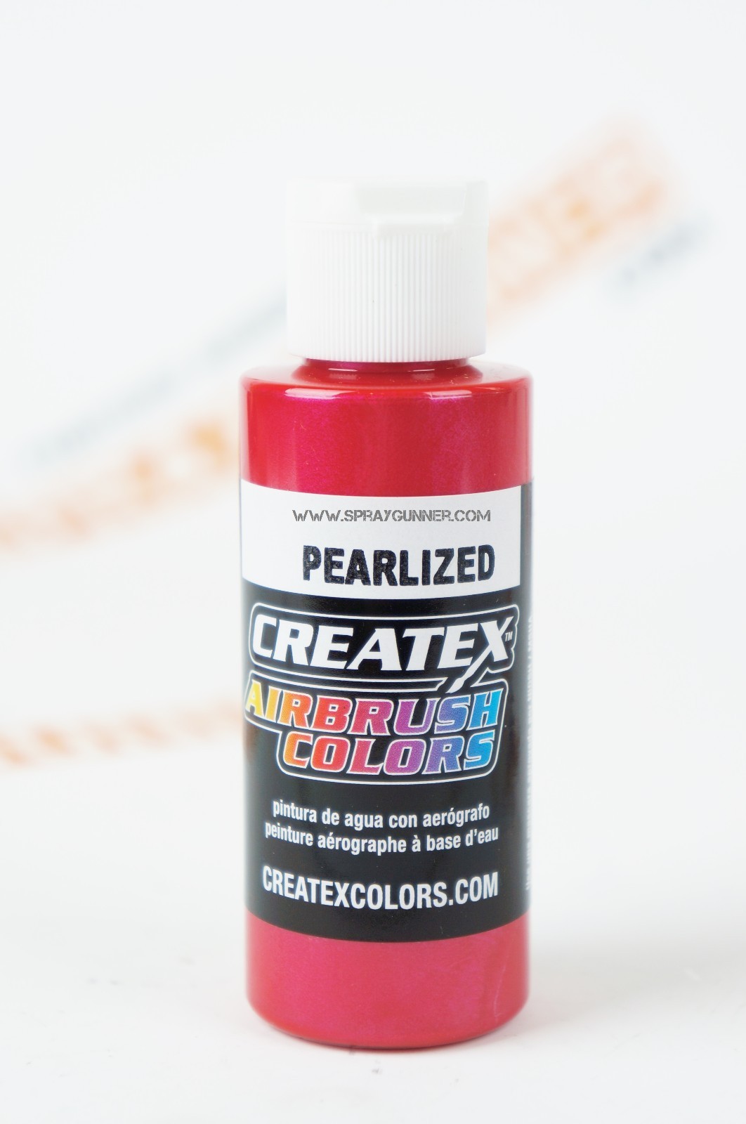 Createx Airbrush Colors 5309 Pearl Red 2oz. water-based pearlized paint