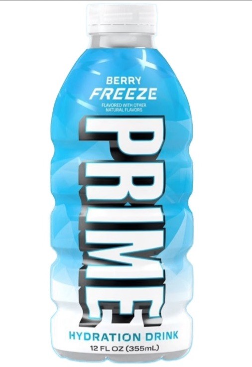 PRIME Hydration Berry Freeze 12oz Mini Bottle Rare New Drink Sam’s Club Flavor