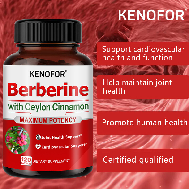 Berberine Ceylon Cinnamon - Healthy Immune System Supplement Capsules