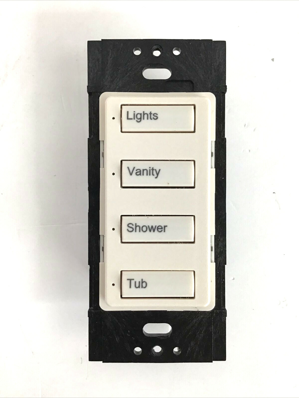 Lutron seeTouch STWD-4B-BI (Biscuit) 4-Button Keypad