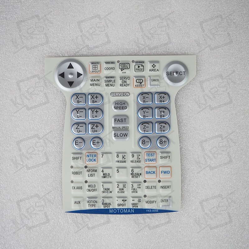 YKS-005E Yaskawa Motoman JZRCR-YPP01-1 Membrane Keypad / Keysheet