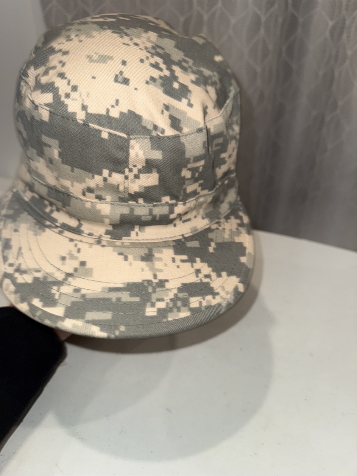 Cadet Combat Hat Cap Camouflages Desert Tans Hat Cap Medium 7.5”Government Issue