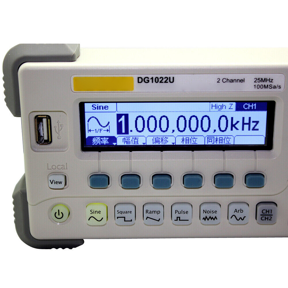 Arbitrary Waveform Function Generator 2 Output Channels DG1022U 25MHZ for  RIGOL