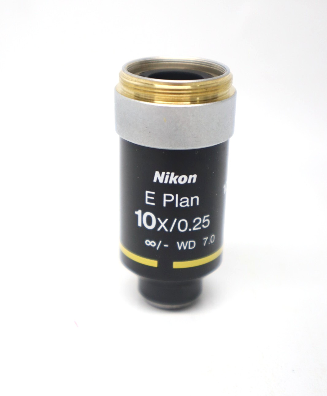 Nikon E Plan 10X/0.25 / - WD 7.0 Microscope Objective