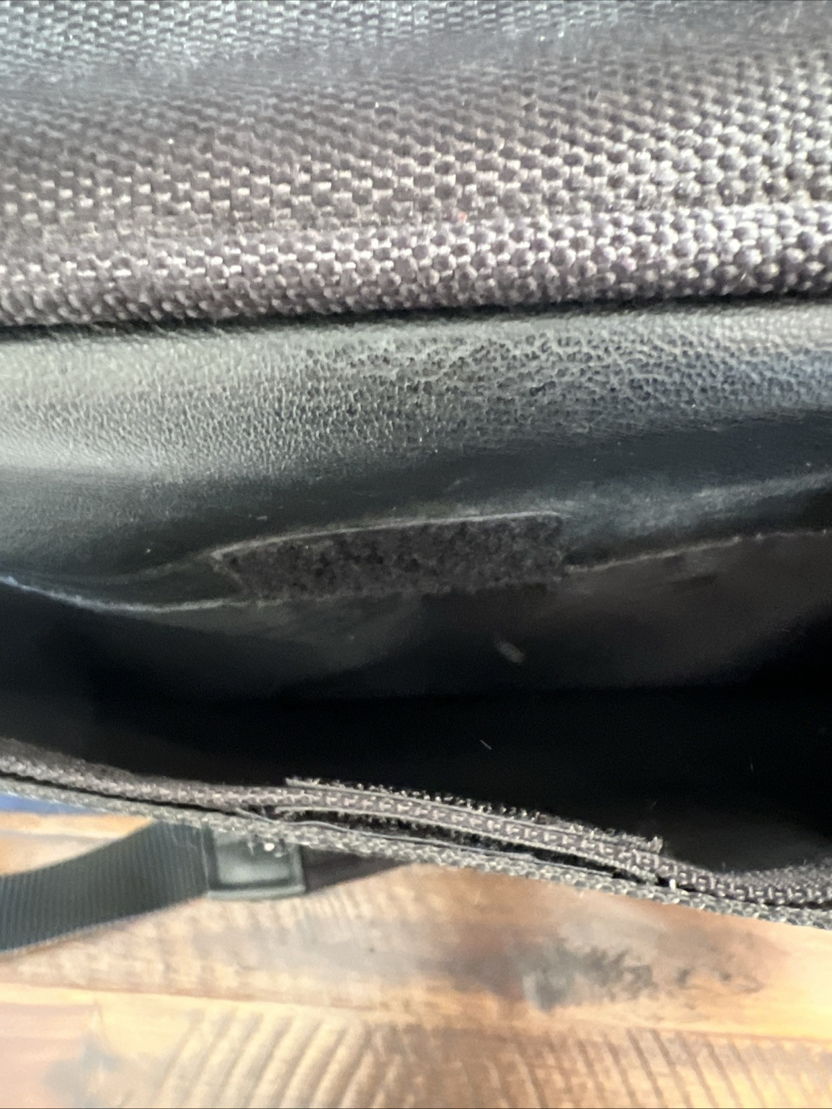 Kemyer Black Briefcase Carry On Handle Padded Strap Compartments Large