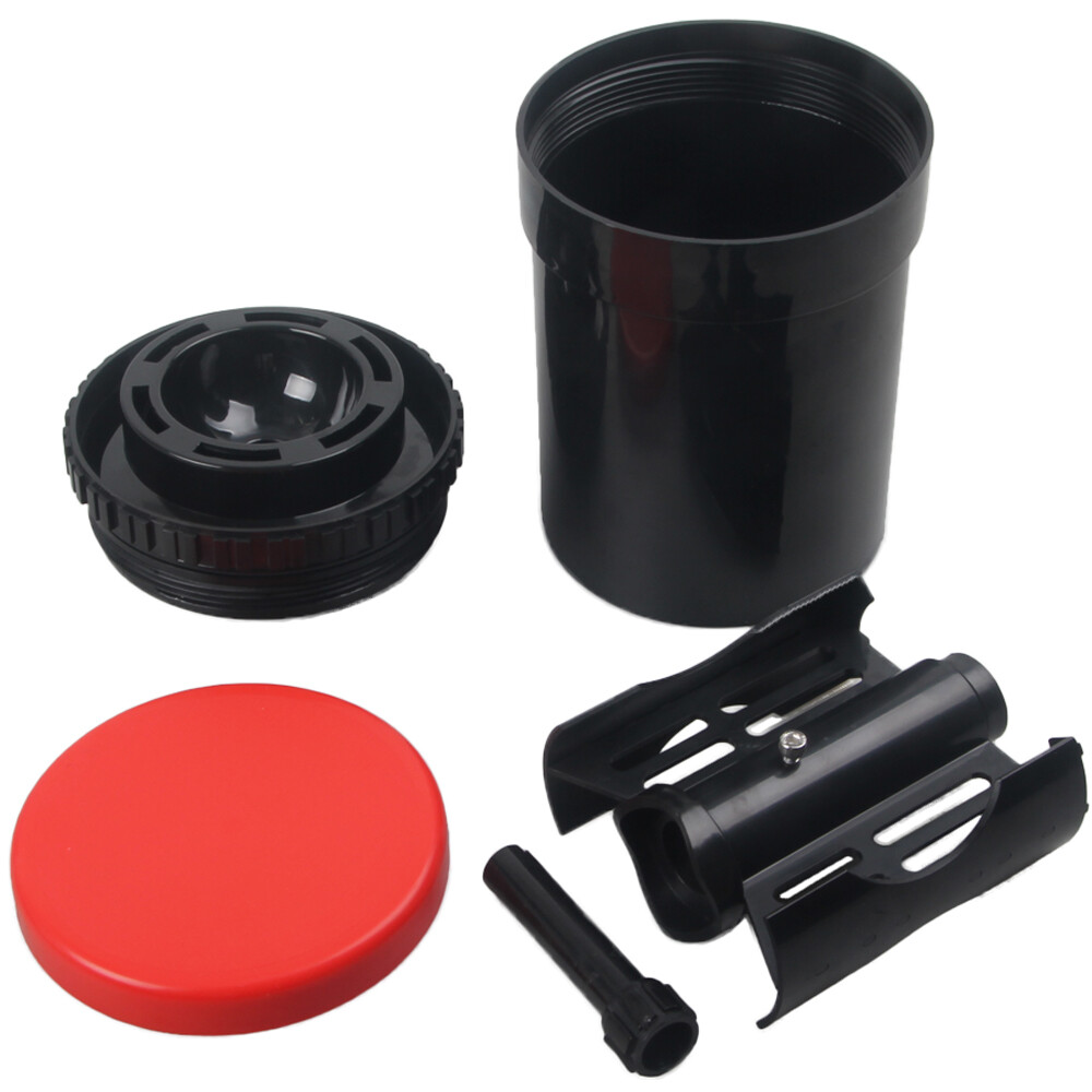 Compact Film Developing Tank With 4x5 Spiral Reel Color B/W Negative Darkroom