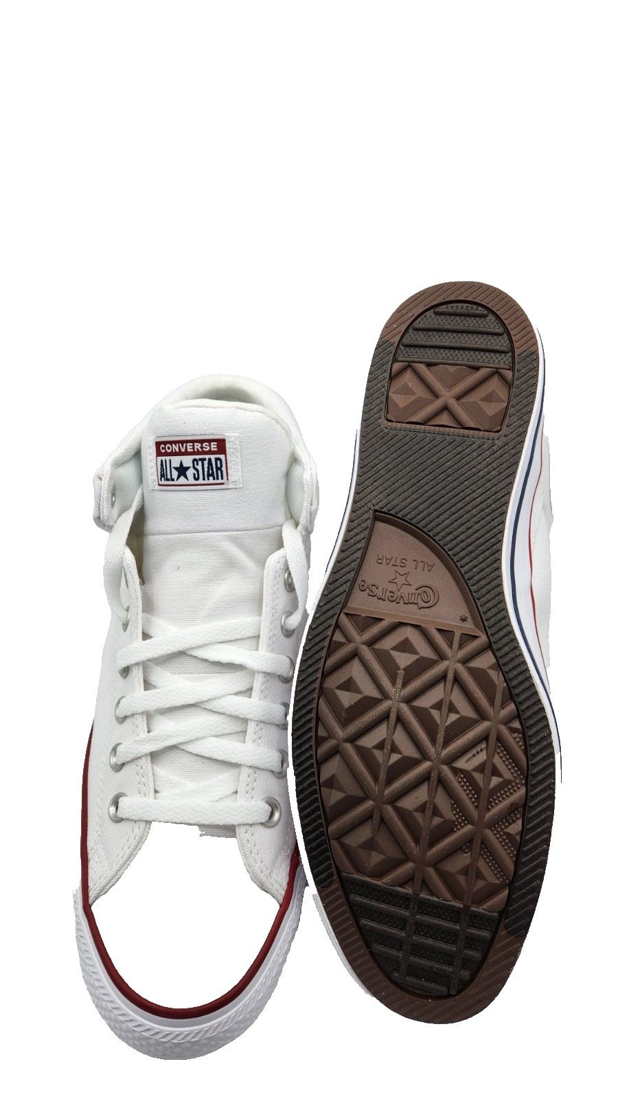 Size 10 - Converse Chuck Taylor All Star Street High Top White