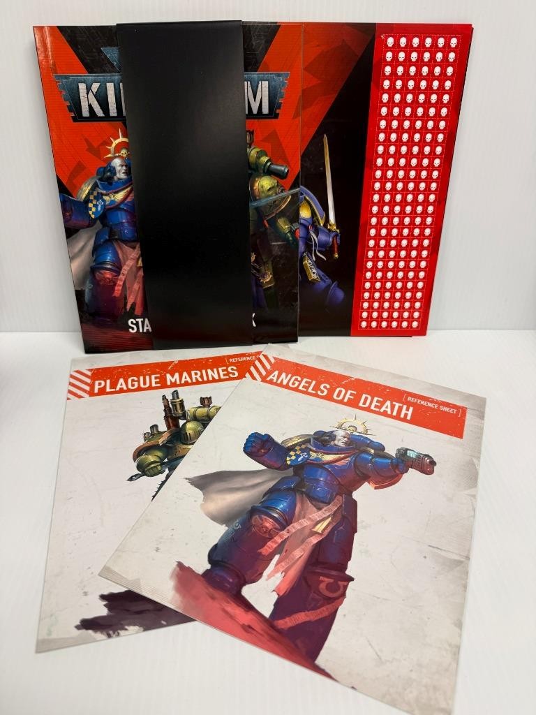 Warhammer 40K Kill Team Starter Set HANDBOOK & TOKENS ONLY NEW