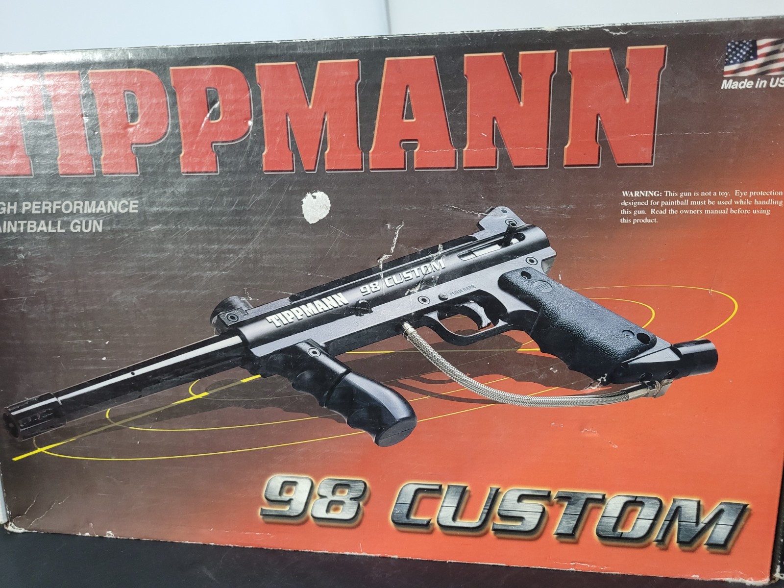 Tippmann 98 Custom Black Paintball Marker
