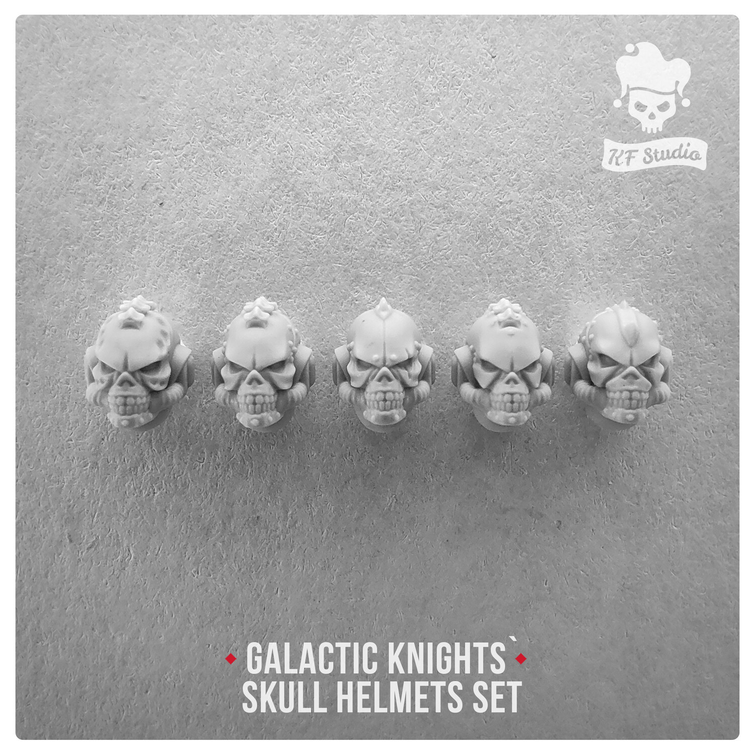 Galactic Knights Chaplain Skull Helmets - KFStudio