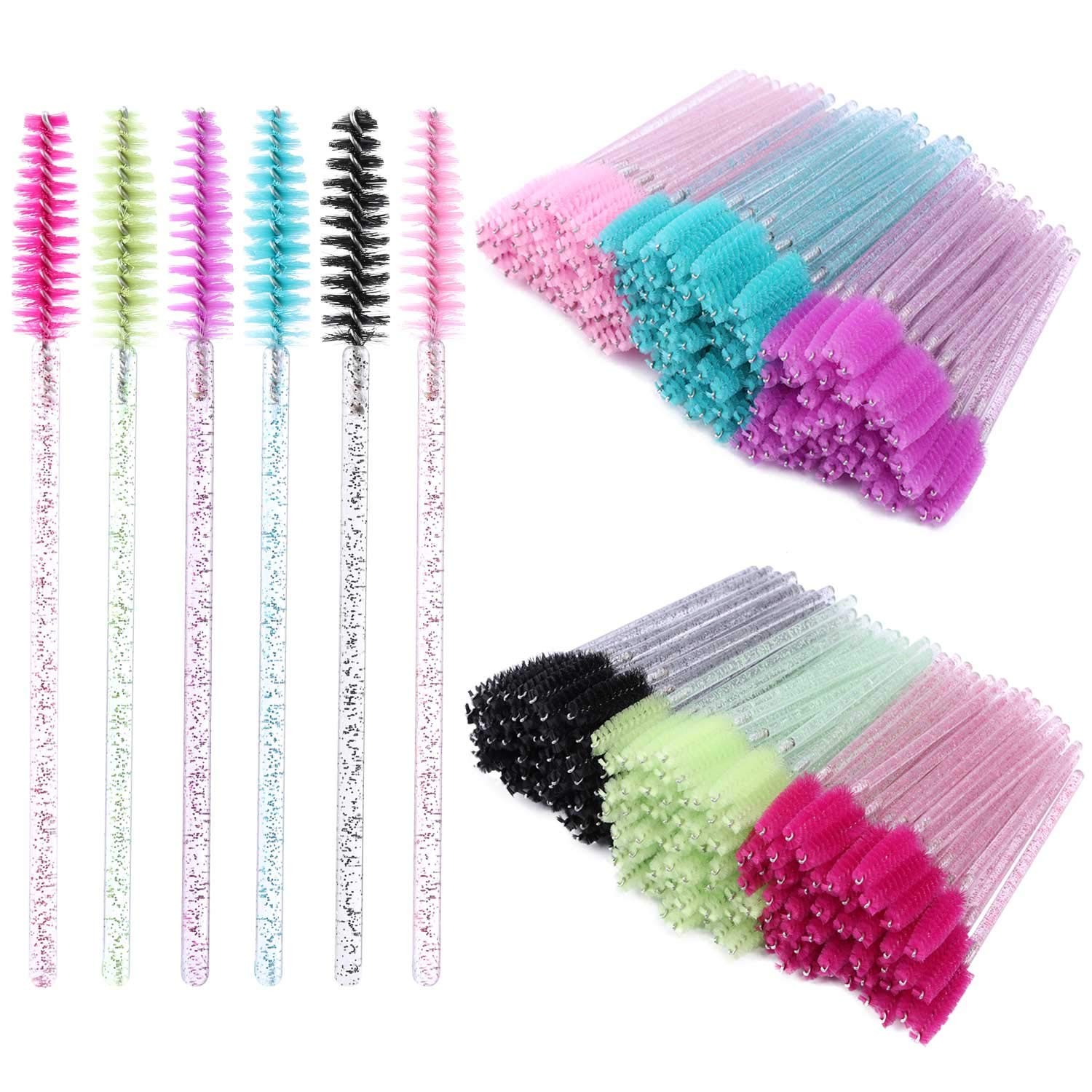 300 Disposable Mascara Wands for Eyelash Extensions and Makeup Application