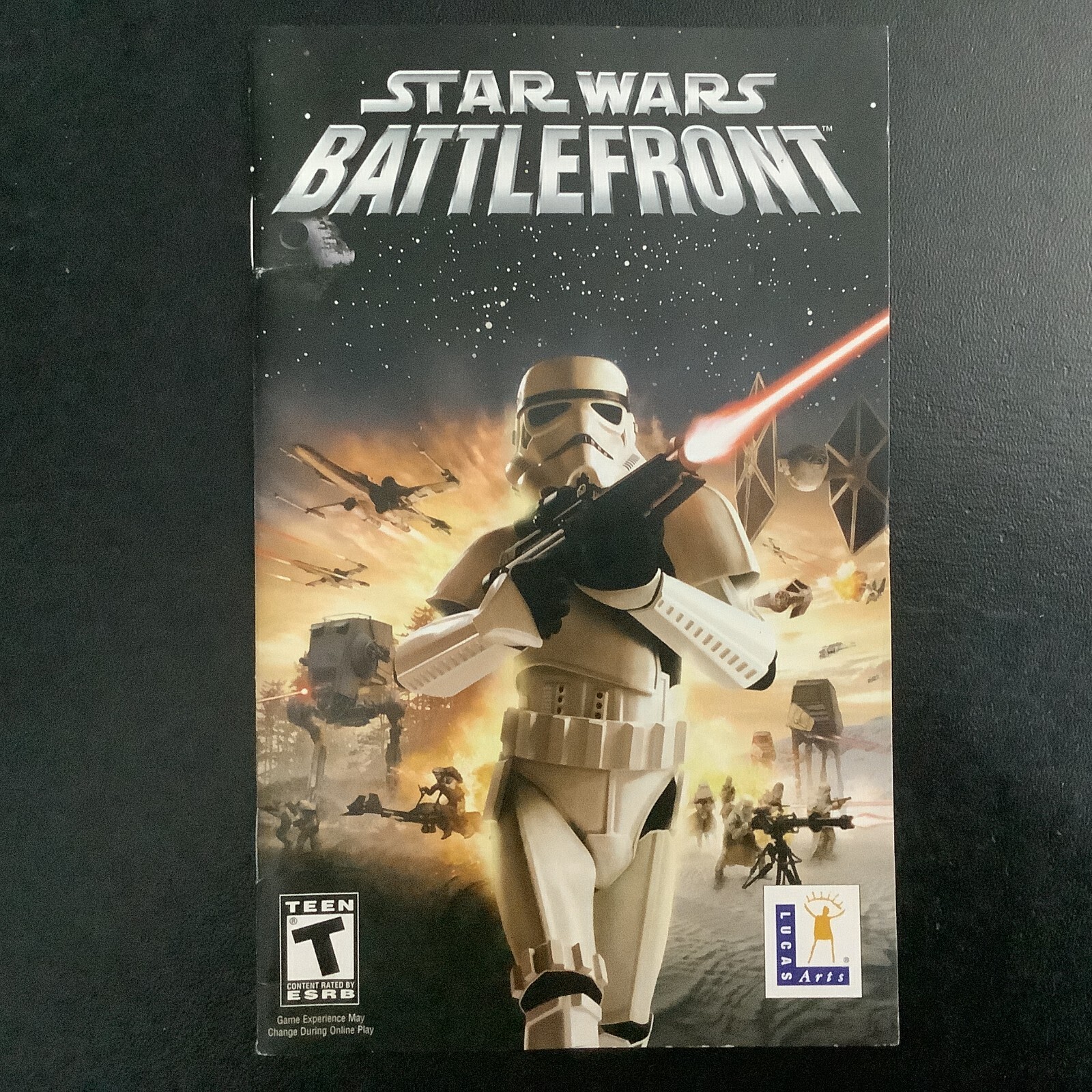 Star Wars Battlefront 1 PS2 PlayStation 2 Instruction Manual Only