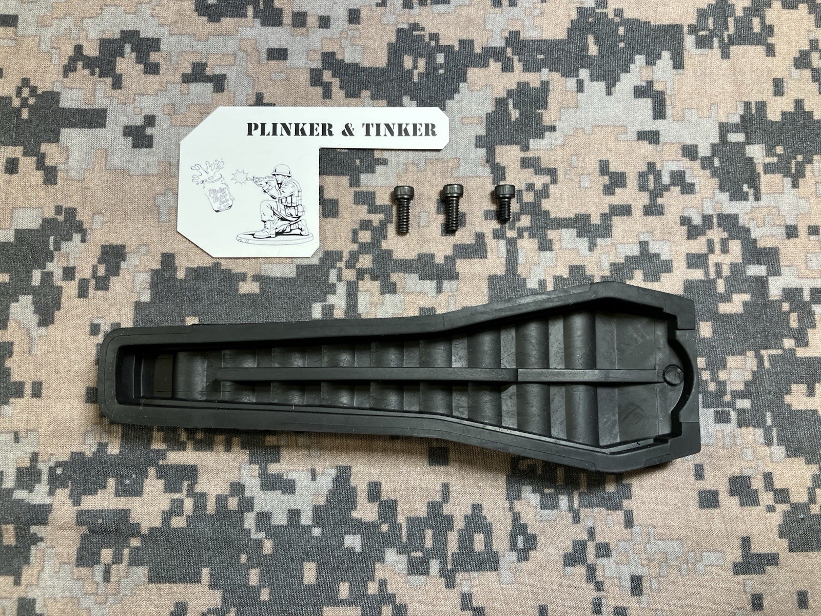 Benjamin Bulldog Butt Pad and Extra Stock Screws