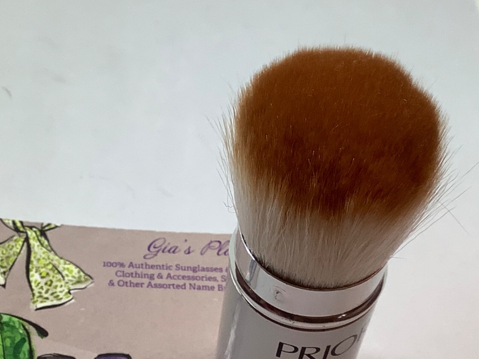 BRAND NEW PRIORI MD VERY LARGE KABUKI RETRACTIBLE BRUSH PMD4690-04 CRUELTY FREE