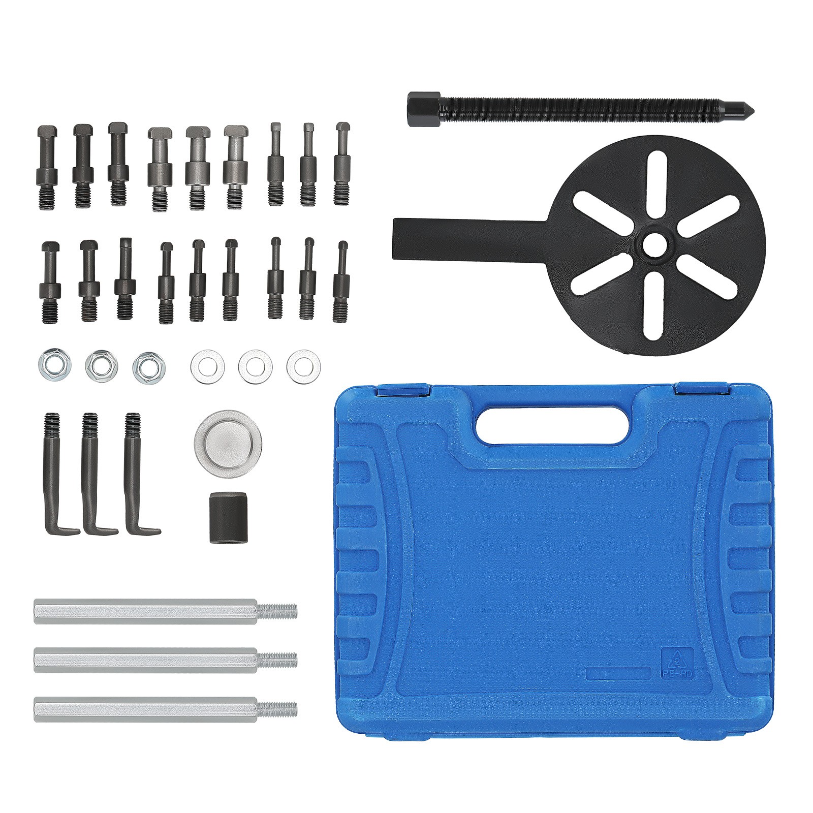 Bearing Disassembly Puller Inner Hole Puller Removal Tool Three-jaw Puller Set