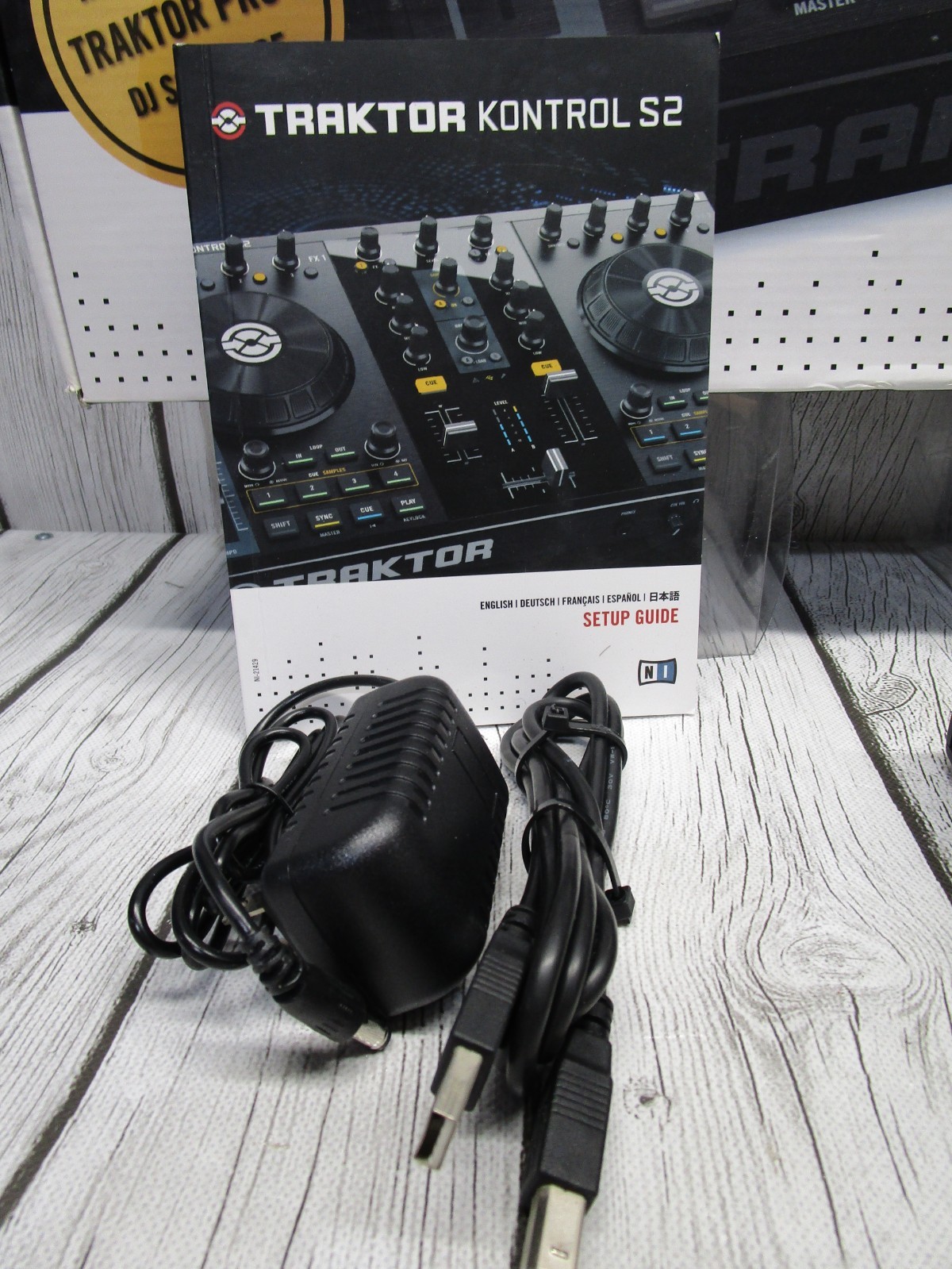 Native Instruments Traktor Kontrol S2 MK1 DJ Controller wPSU USB in Original Box