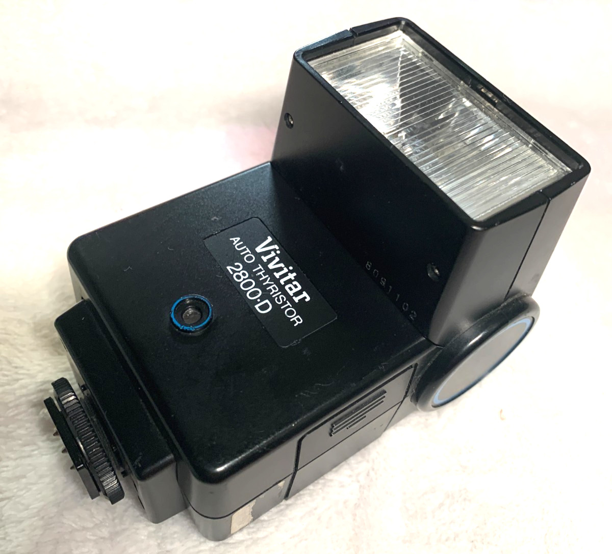 Vivitar Auto Thyristor 2800-D Camera Flash TESTED! Good condition!