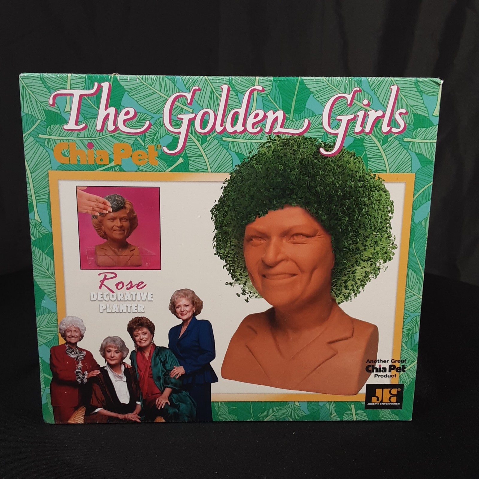 Chia Pet Golden Girls ROSE Decorative Planter 2018 Betty White New Sealed