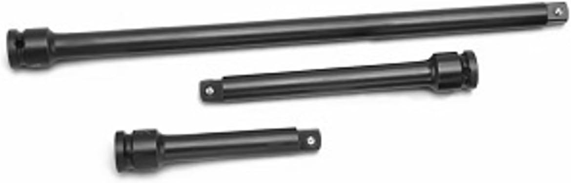 Grey Pneumatic 1/4 Drive 3pc. Impact Extension Set 9703E