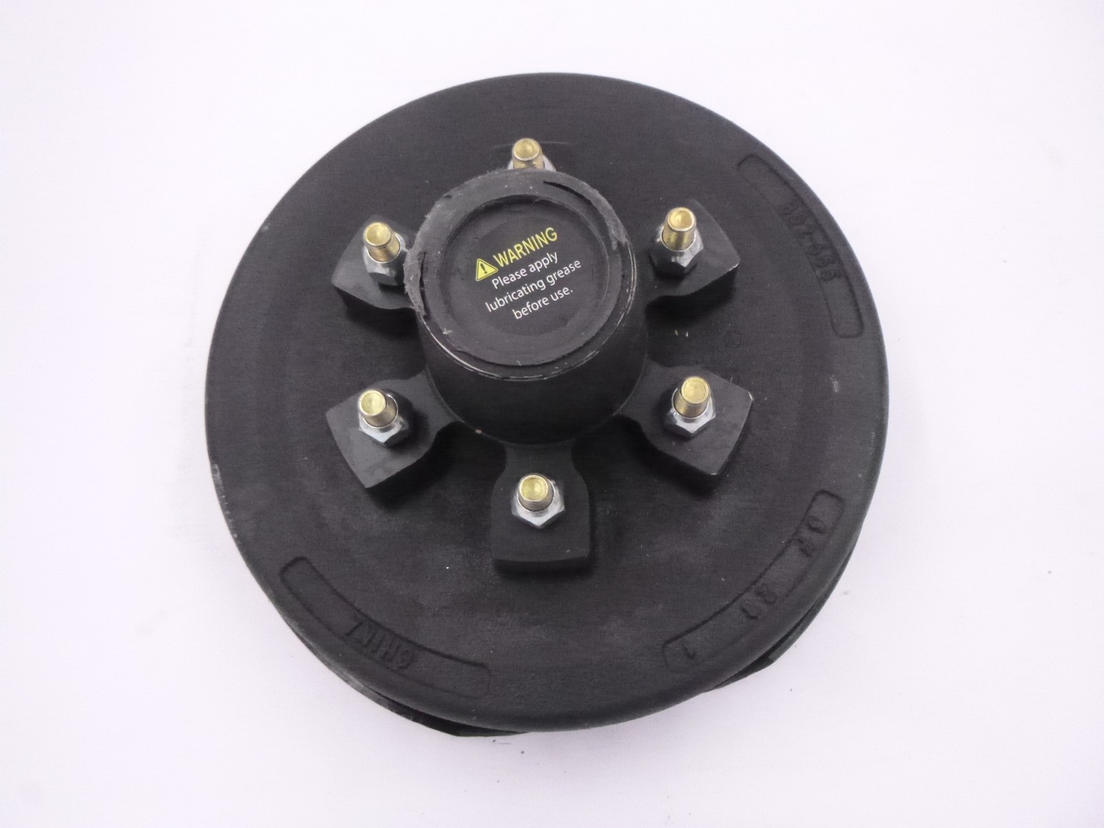 Vevor 12" Trailer Hub Drum Kit 6 on 5.5 Drum Self Adjusting Trailer Brake