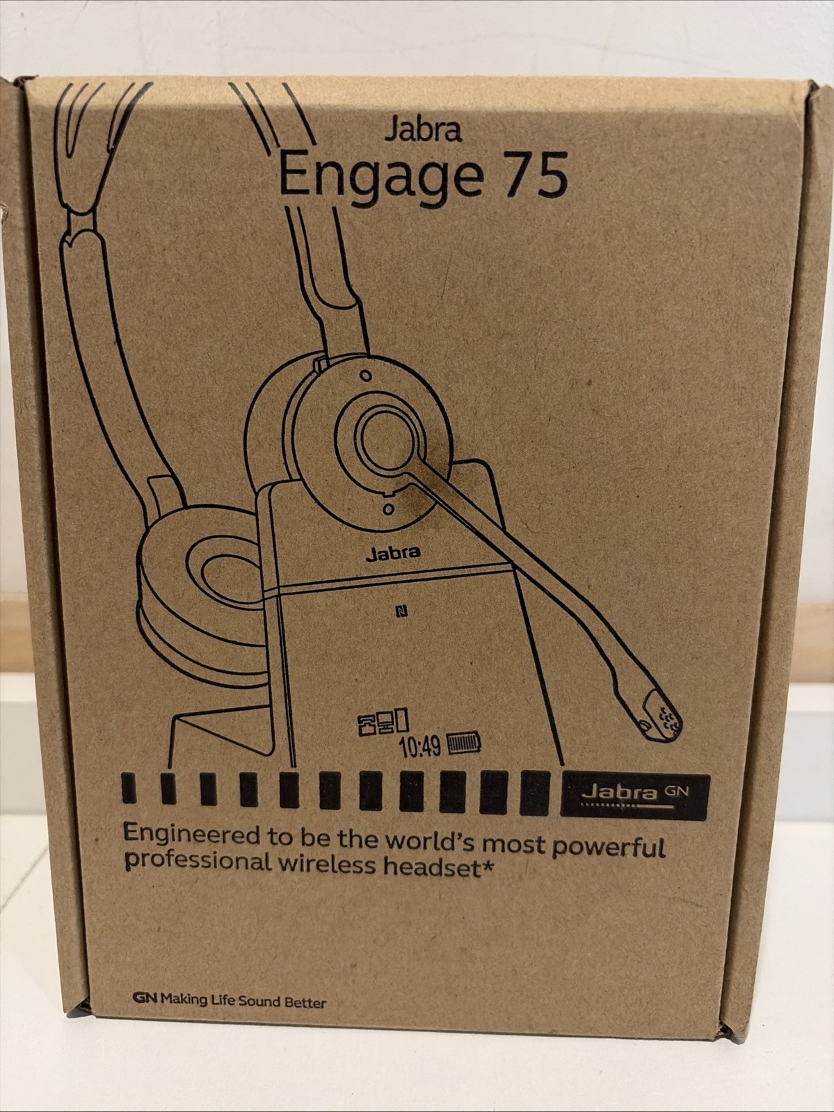 **Brand New** JABRA ENGAGE 75 STEREO (SE) WIRELESS HEADSET WHB050BS, WHB051HS