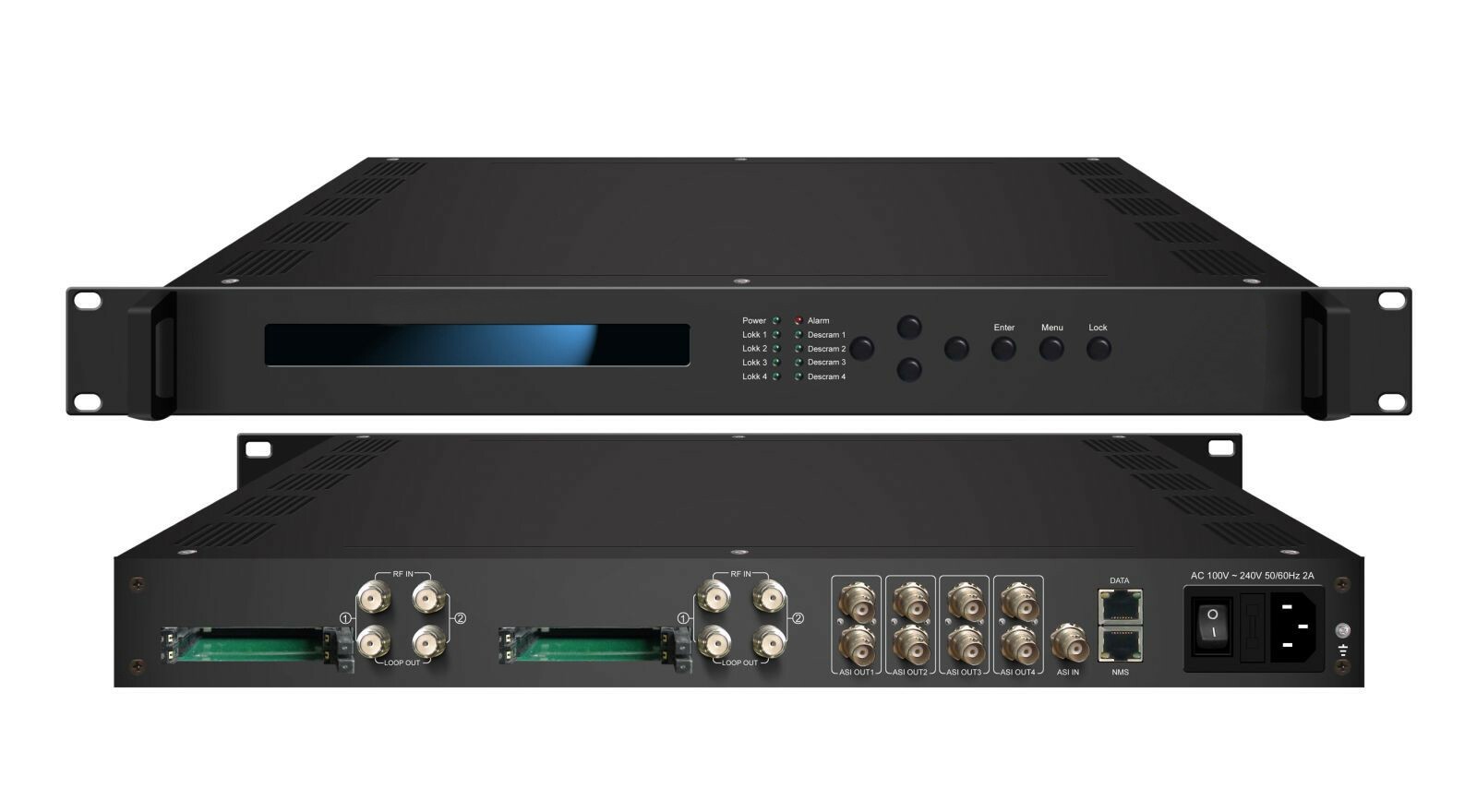 HD Mpeg4 Internet TV Decoder for Paid Channels + 2 AlphaCrypt Pro 7 Channel Prof